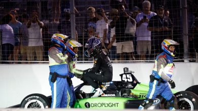 watch:-harrowing-indycar-crash-takes-out-penske’s-josef-newgarden-at-wwt-raceway