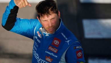 denny-hamlin-to-ask-dad's-forgiveness-over-new-antagonistic-slogan