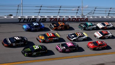 27-different-drivers-led-the-talladega-cup-race,-nearly-toppling-nascar-record